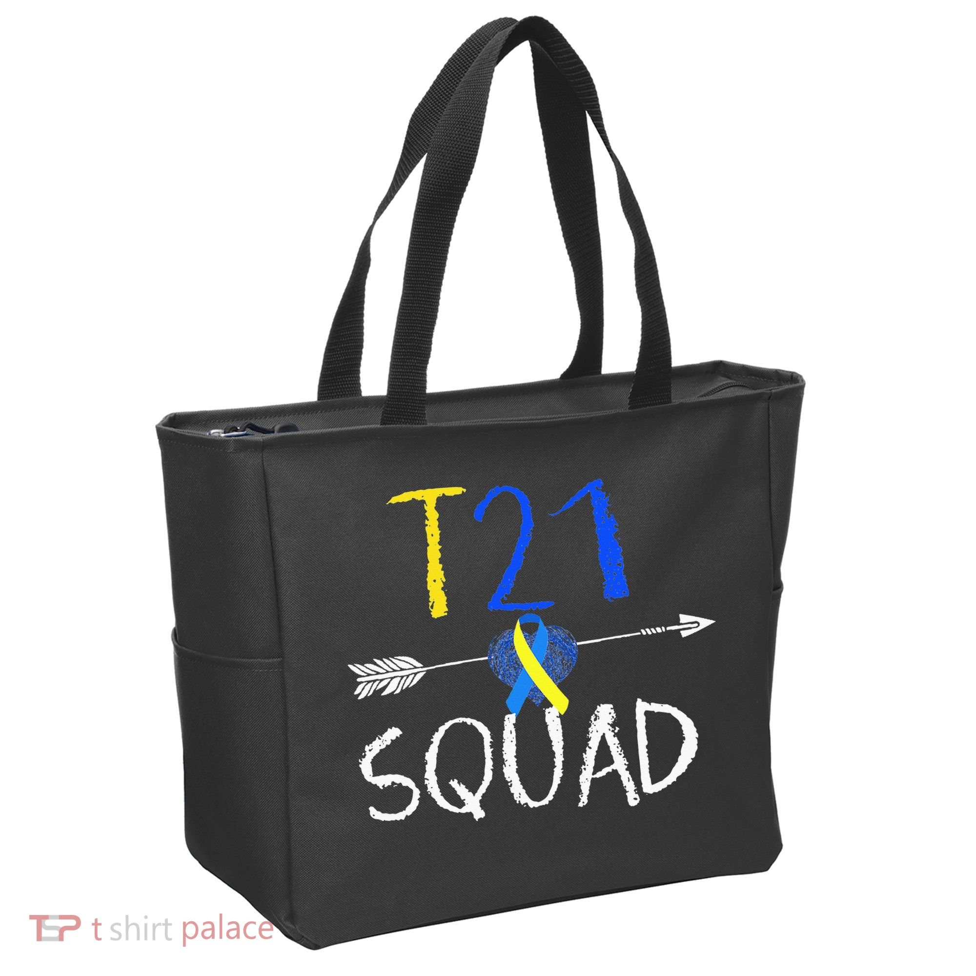 T21 Squad World Down Syndrome Day Tote Bag