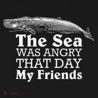 The Sea Was Angry That Day My Friends Funny Marine Biologist Women's Hoodie thumb 2
