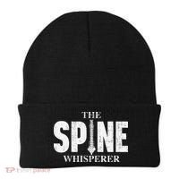 The Spine Whisperer Chiropractor Physical Therapist Beanie thumb 0
