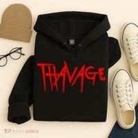 Thavage Savage Workout Gym Bodybuilding Hoodie thumb 4