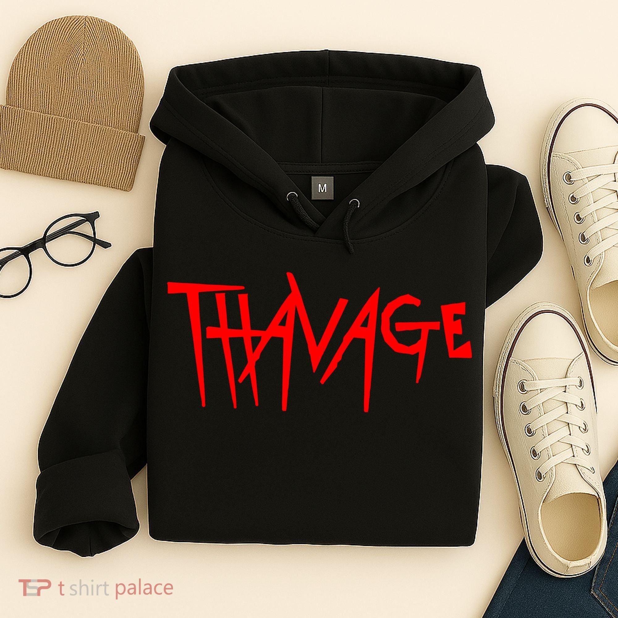 Thavage Savage Workout Gym Bodybuilding Hoodie