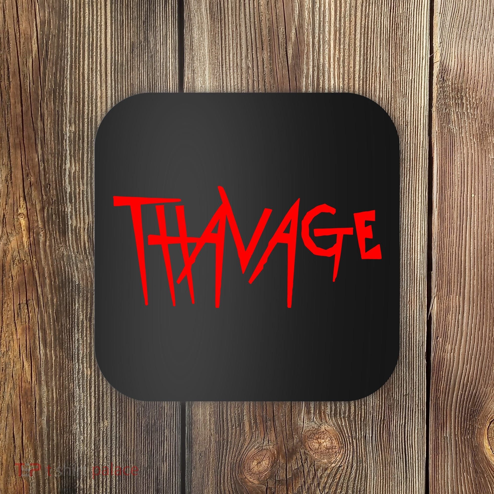 Thavage Savage Workout Gym Bodybuilding Coaster