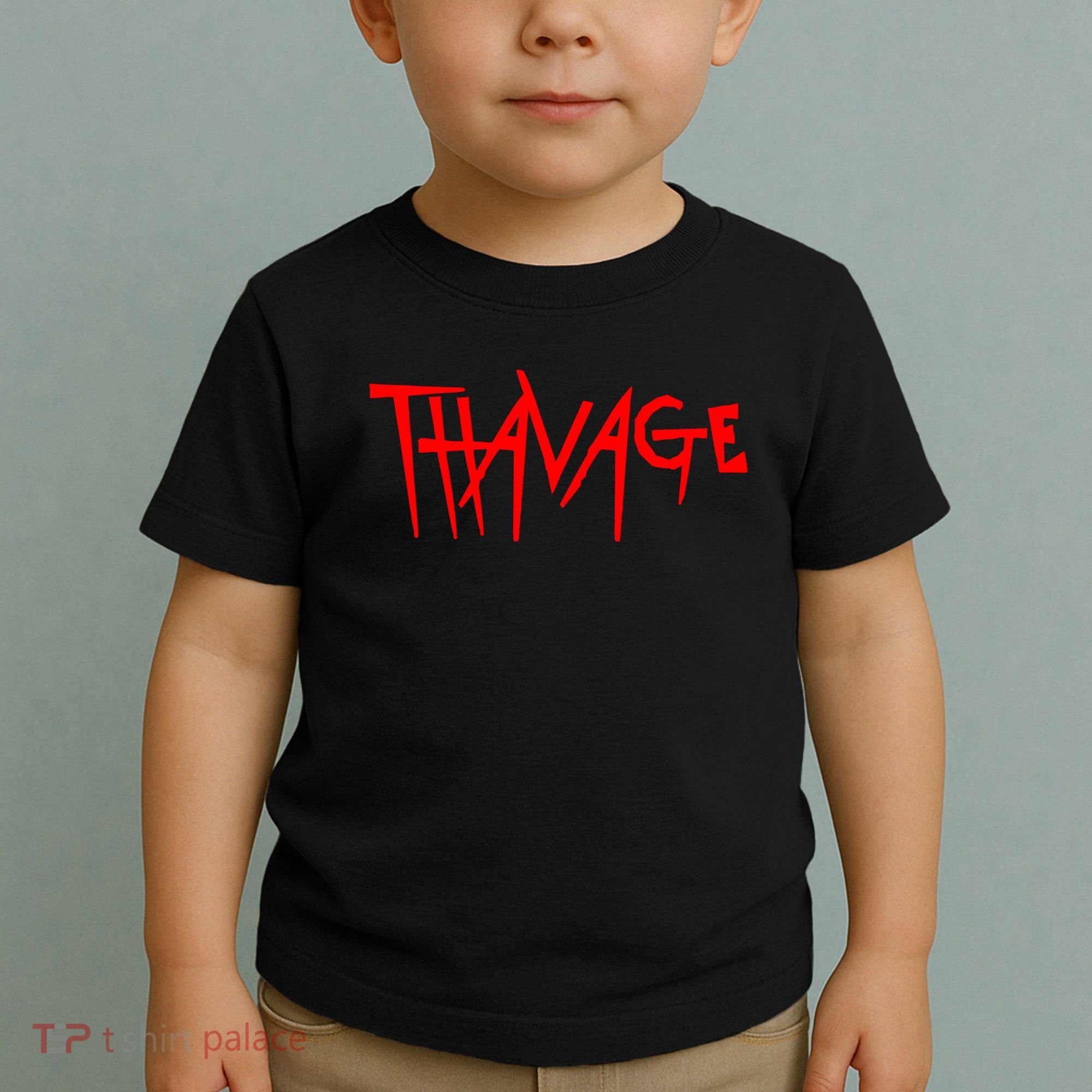 Thavage Savage Workout Gym Bodybuilding Toddler T-Shirt