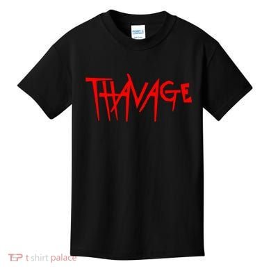 Thavage Savage Workout Gym Bodybuilding Kids T-Shirt