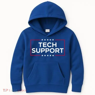 Tech Support White House Tech Support Doge Kids Hoodie