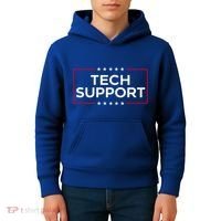 Tech Support White House Tech Support Doge Kids Hoodie thumb 4