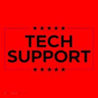 Tech Support White House Tech Support Doge Santa Hat thumb 1
