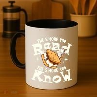 The SMore You Read The SMore You Know Books Reading Lover Coffee Mug thumb 4