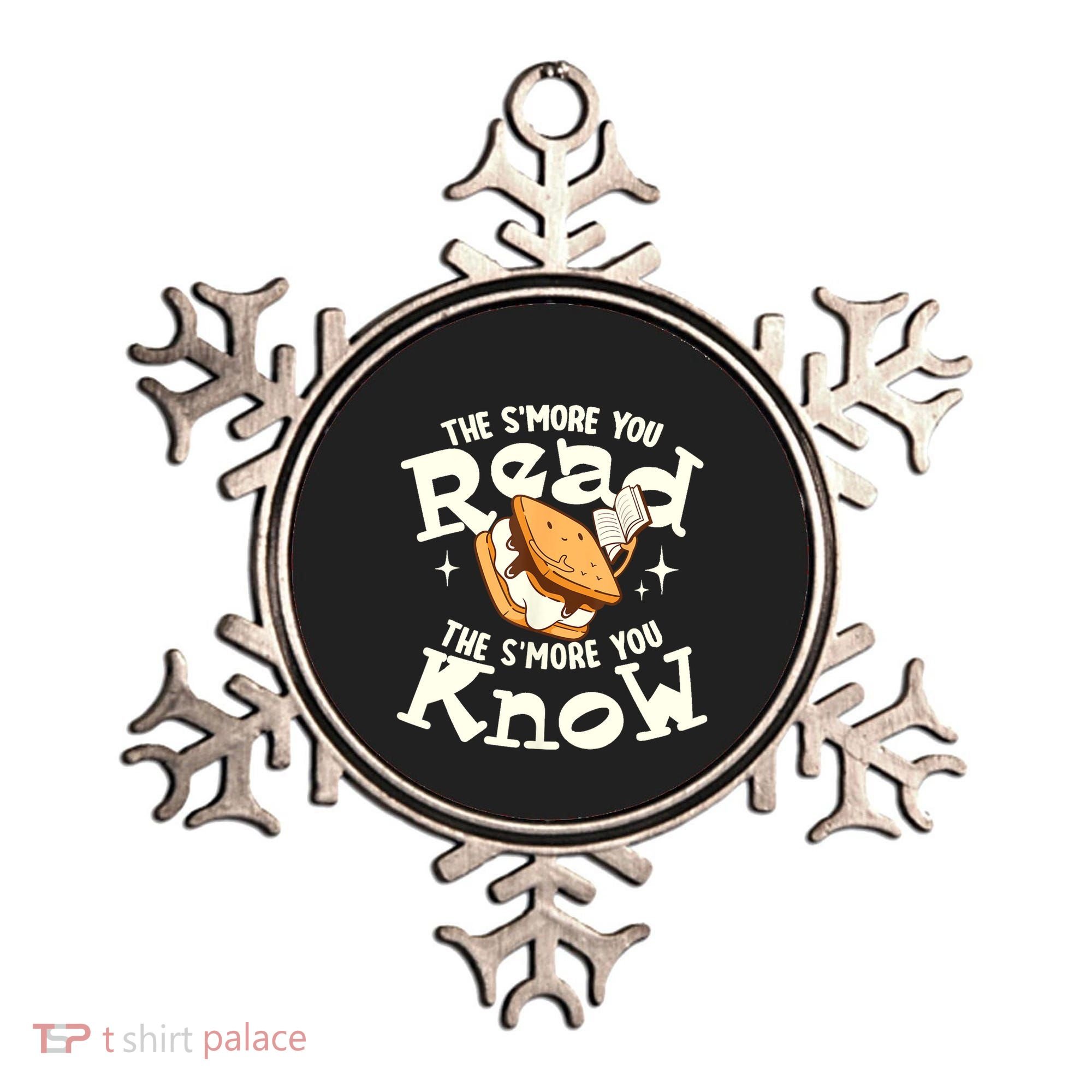 The SMore You Read The SMore You Know Books Reading Lover Ornament
