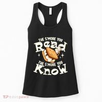 The SMore You Read The SMore You Know Books Reading Lover Women's Tank Top thumb 0