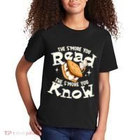 The SMore You Read The SMore You Know Books Reading Lover Kids T-Shirt thumb 2