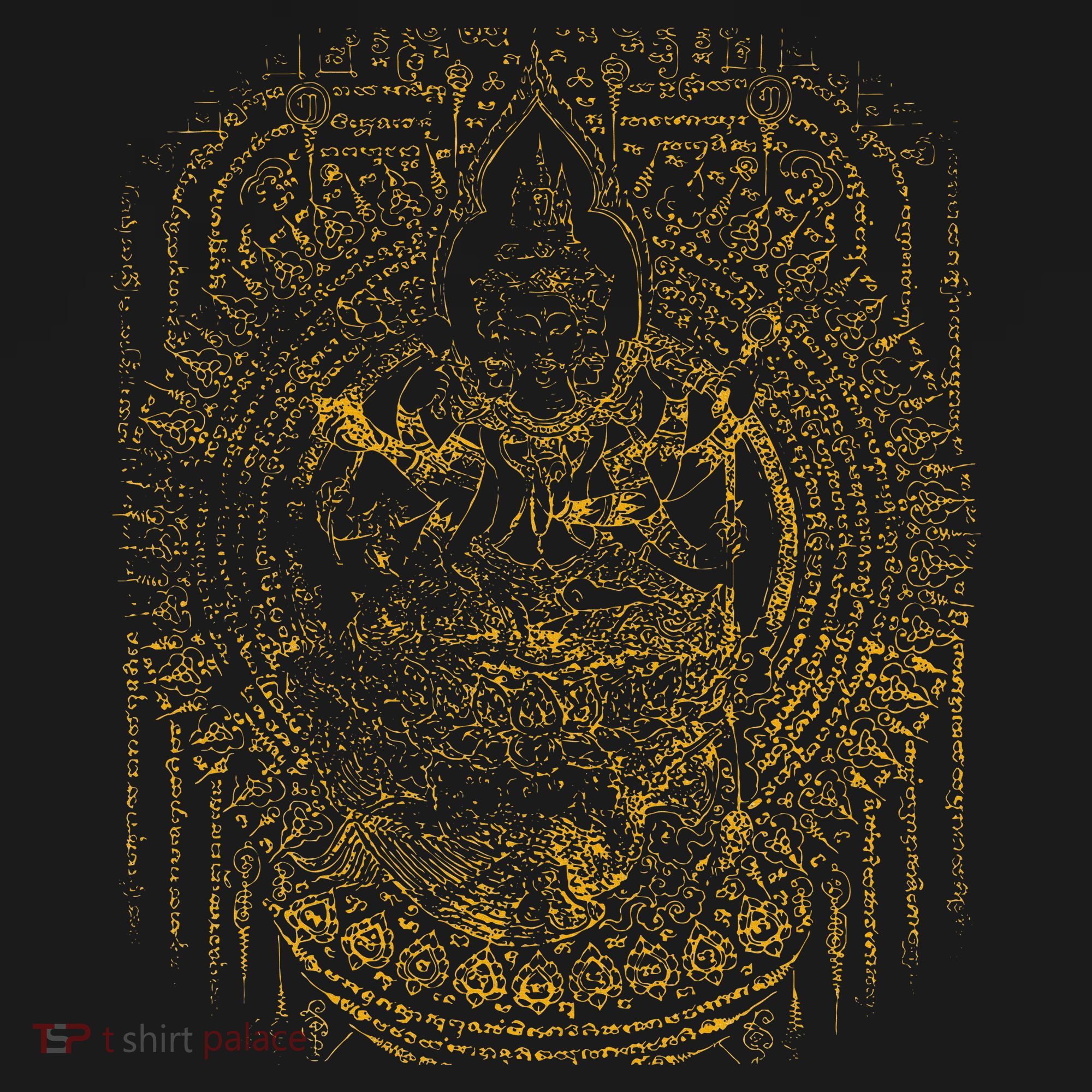 Thailand Sak Yant Tattoo Magical Thai Tattoos Thailand Gift Polo