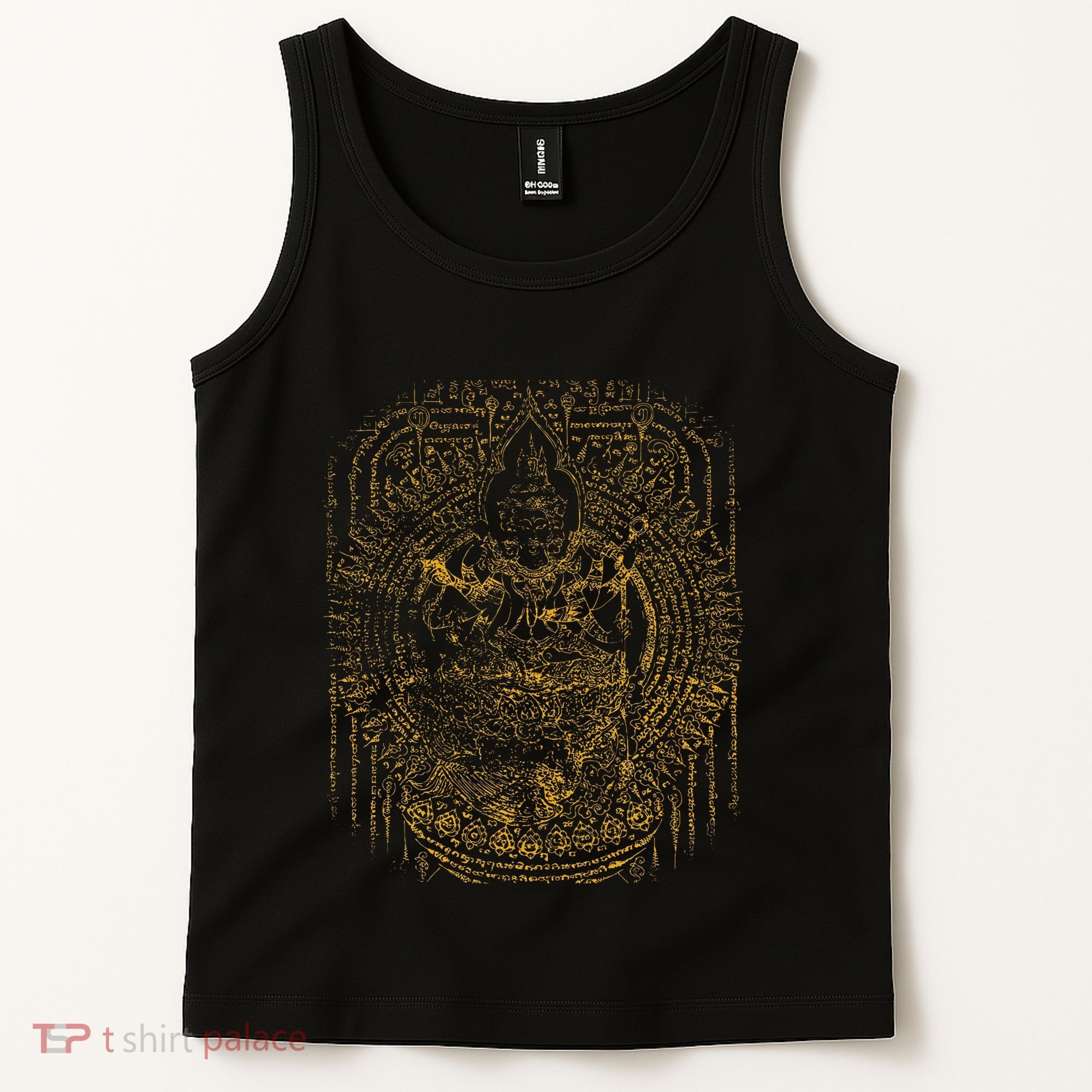Thailand Sak Yant Tattoo Magical Thai Tattoos Thailand Gift Tank Top