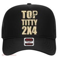 Top Titty 2x4 Funny Hockey Fan Hat thumb 0