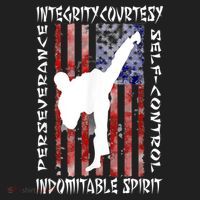 Taekwondo TKD 5 Tenets Taekwondo Martial Arts Kick White Women's Sweatshirt thumb 2