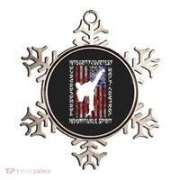Taekwondo TKD 5 Tenets Taekwondo Martial Arts Kick White Ornament thumb 0