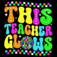 This Teacher 80s 90s Teacherss Day Glows Last Day Of School Coffee Mug thumb 5