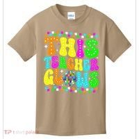 This Teacher 80s 90s Teacherss Day Glows Last Day Of School Kids T-Shirt thumb 0