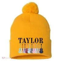 Taylor Pom Pom 12in Knit Beanie thumb 0