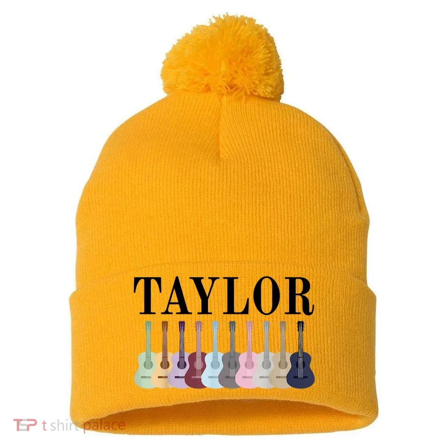 Taylor Pom Pom 12in Knit Beanie