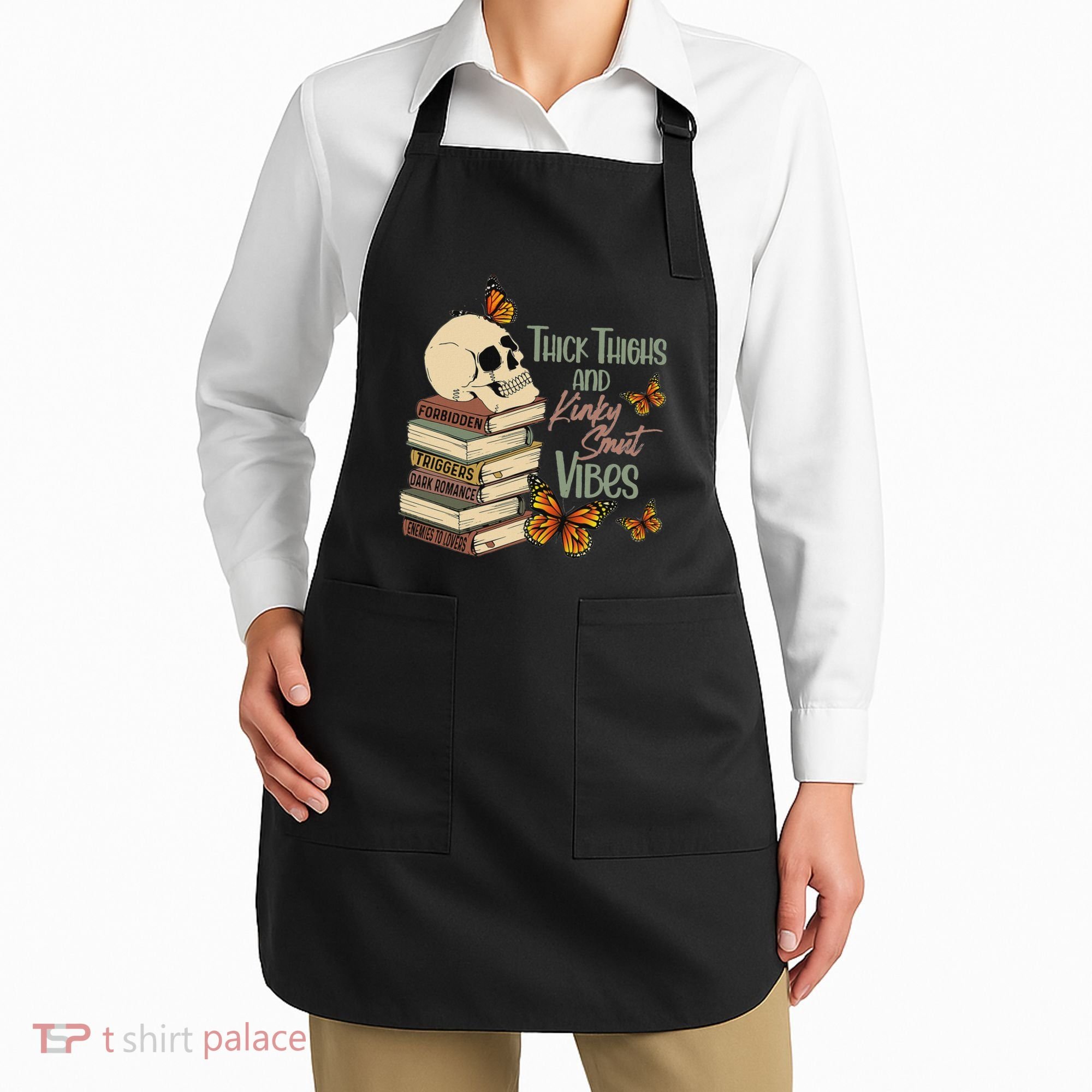 Thick Thighs And Kinky Smut Vibes Apparel Apron