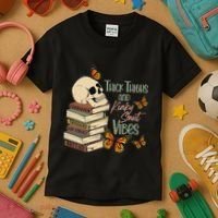 Thick Thighs And Kinky Smut Vibes Apparel Kids T-Shirt thumb 3