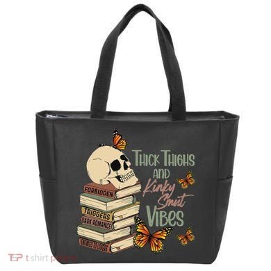 Thick Thighs And Kinky Smut Vibes Apparel Tote Bag
