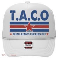 TACO Trump Always Chickens Out Funny Hat thumb 0