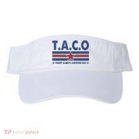 TACO Trump Always Chickens Out Funny Visor thumb 0