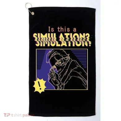 This This A Simulation Golf Towel