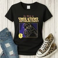This This A Simulation Women's T-Shirt thumb 3