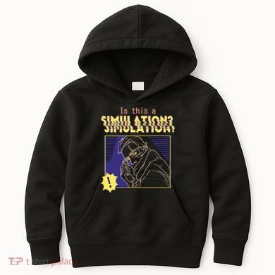 This This A Simulation Kids Hoodie