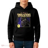 This This A Simulation Kids Hoodie thumb 4