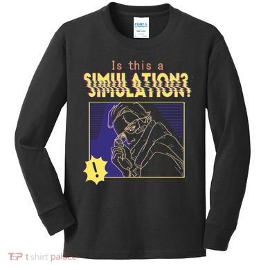 This This A Simulation Kids Long Sleeve Shirt
