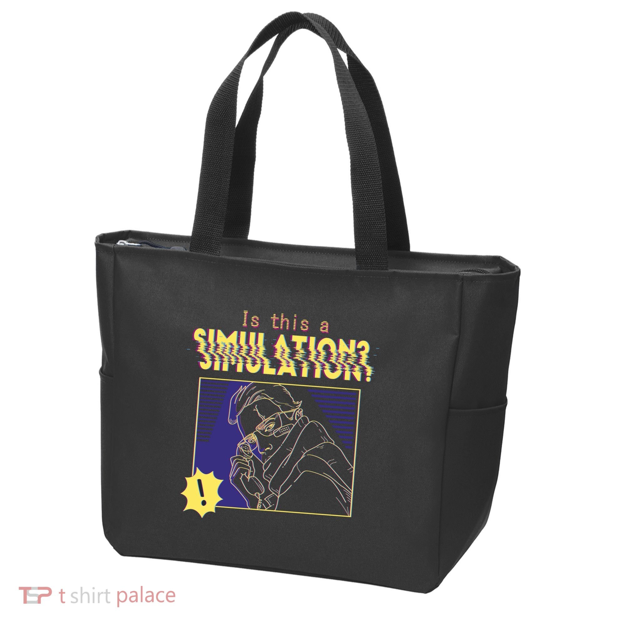 This This A Simulation Tote Bag