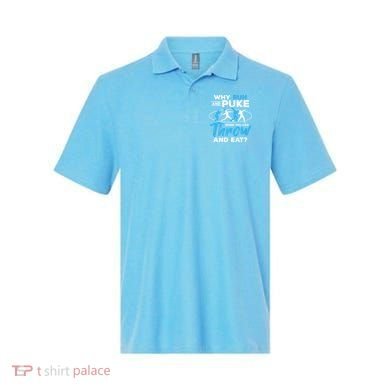 Throwing Track And Field Why Run And Puke Thrower Polo