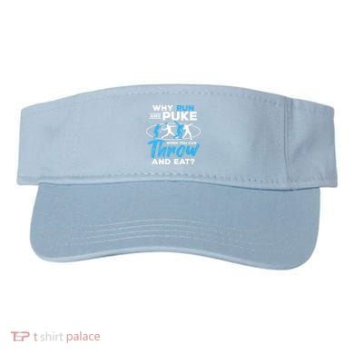 Throwing Track And Field Why Run And Puke Thrower Visor