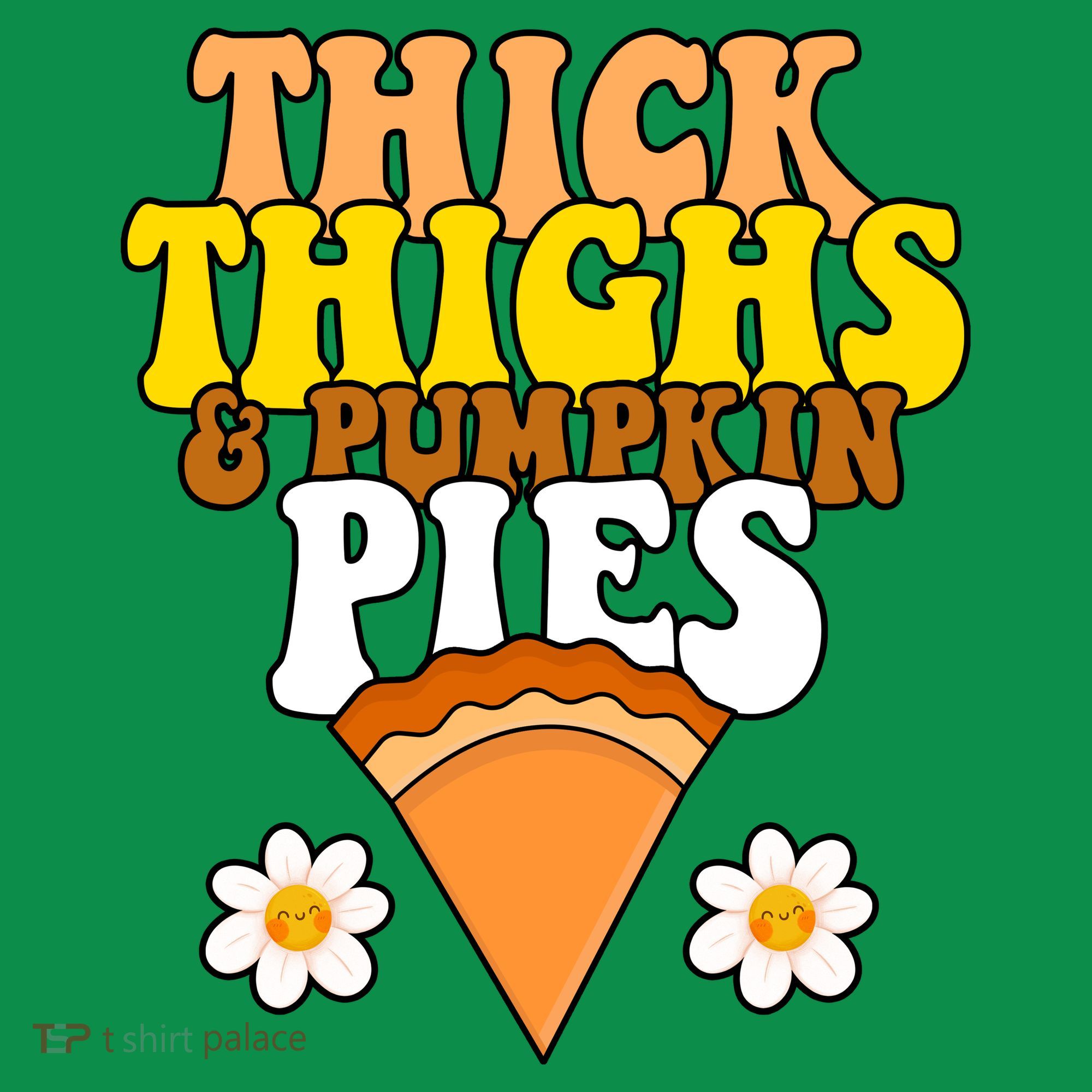 Thick Thighs And Pumpkin Pies Cute Thanksgiving Coaster