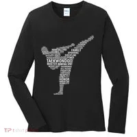 Taekwondo Women's Long Sleeve Shirt thumb 0