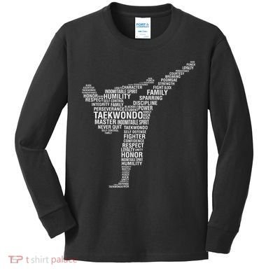 Taekwondo Kids Long Sleeve Shirt