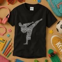 Taekwondo Kids T-Shirt thumb 3