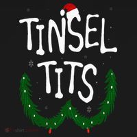 Tinsel Tits And Jingle Balls Funny Matching Christmas Couple Sweatshirt thumb 3