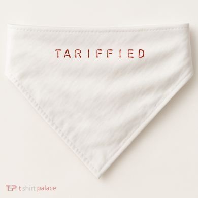 Tariffied  USA-Made Doggie Bandana