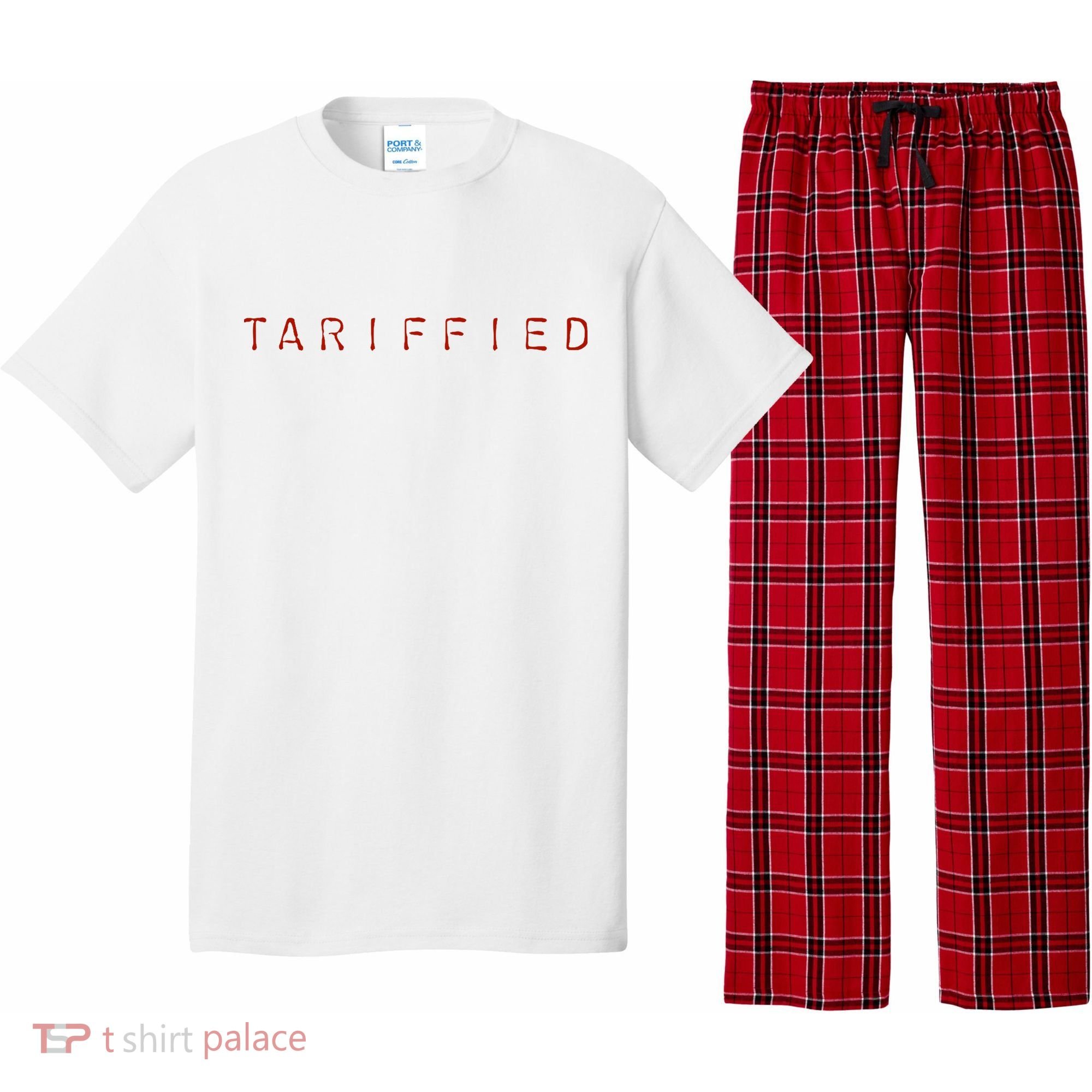 Tariffied  Pajama Set