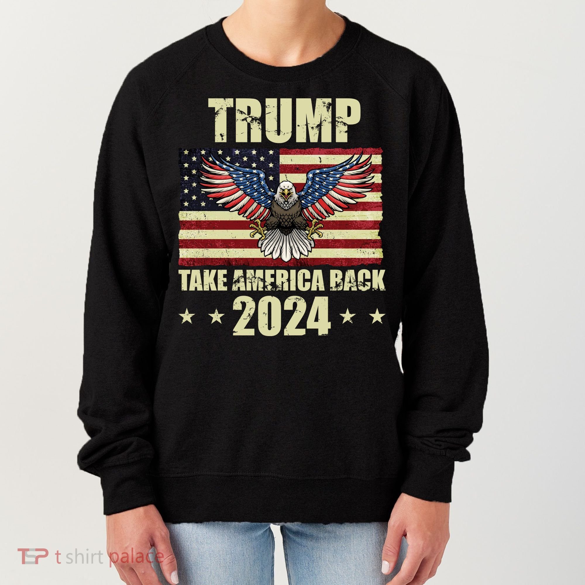 Trump Take America Back 2024 Women's Sweatshirt