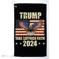 Trump Take America Back 2024 Golf Towel thumb 0