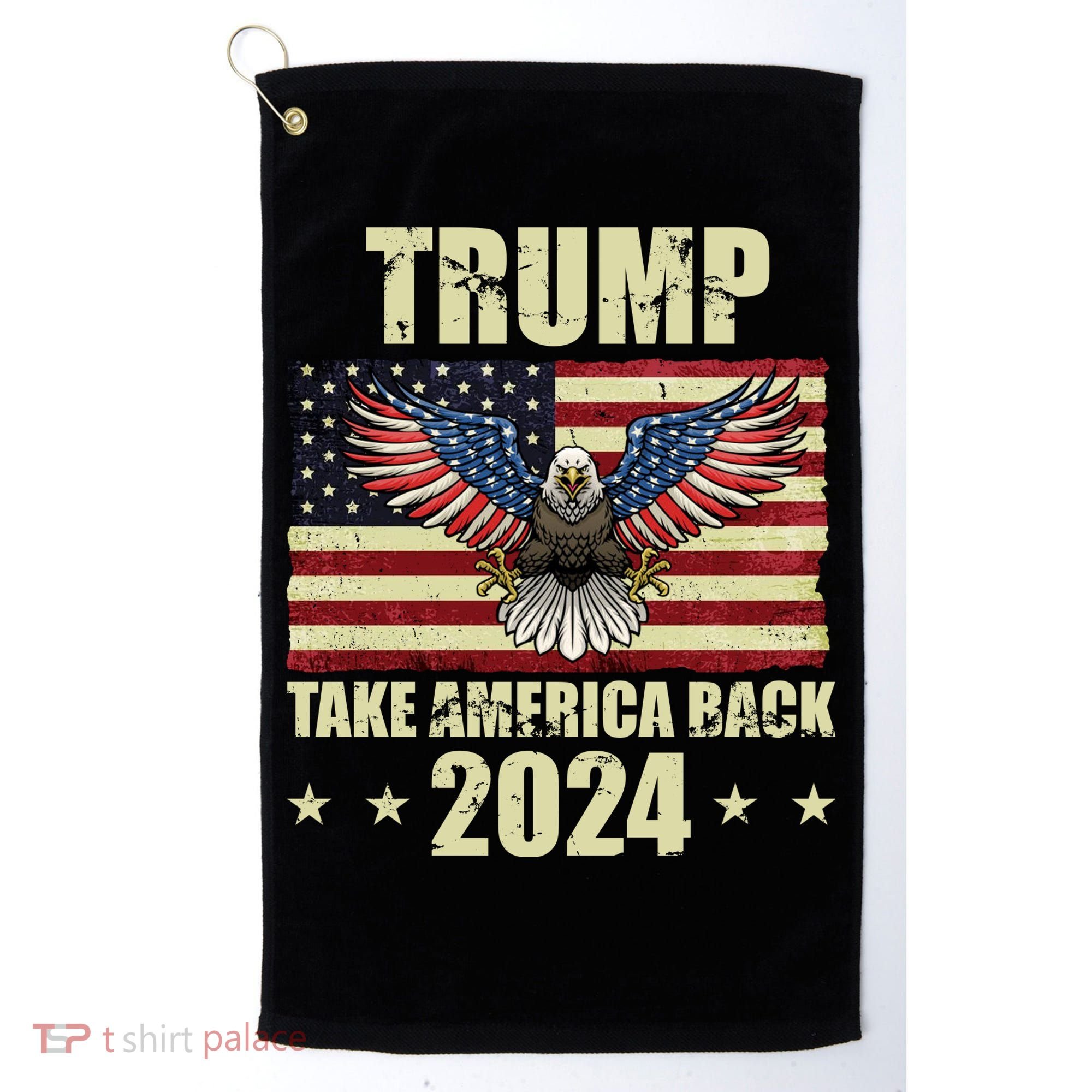 Trump Take America Back 2024 Golf Towel
