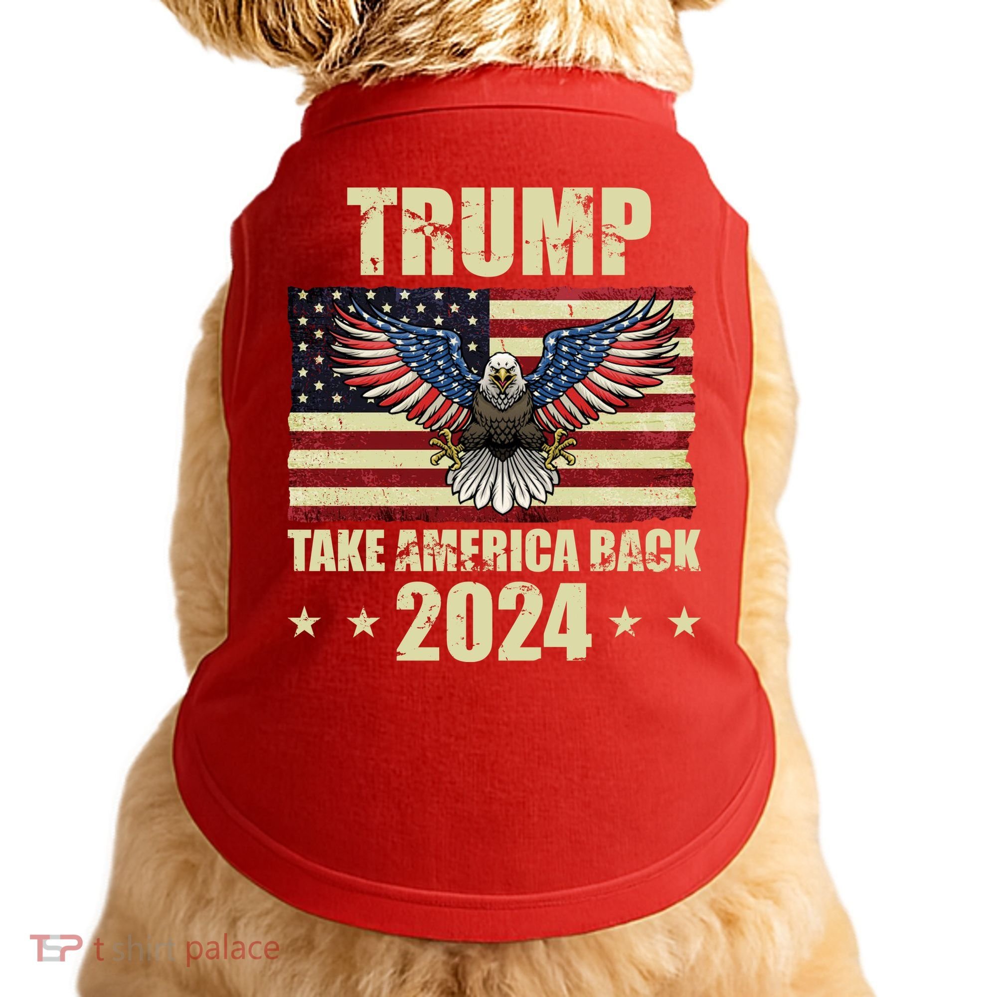Trump Take America Back 2024 Doggie Tank