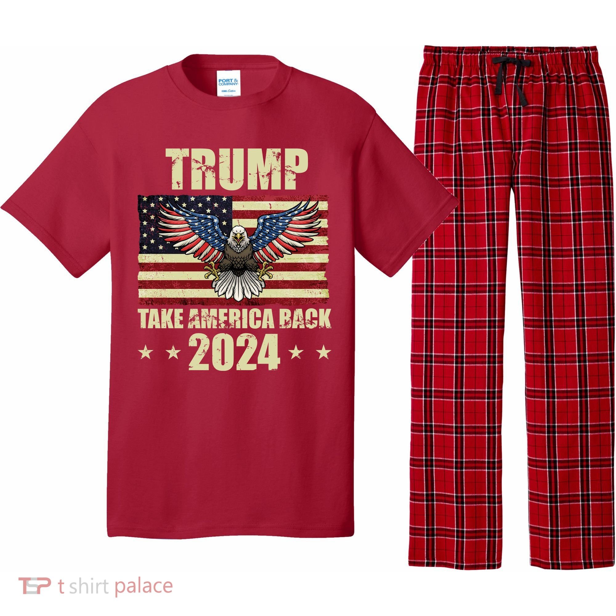 Trump Take America Back 2024 Pajama Set