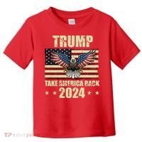 Trump Take America Back 2024 Toddler T-Shirt thumb 0